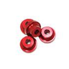 Stand Off - 10mm (5mm, 10-24 Hole) (Red)