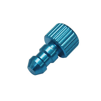 Fuel Pipe Stopper D4.5 x D7 x H13mm (Blue)